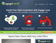 Tablet Screenshot of engagelocal.net